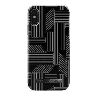 IDEAL OF SWEDEN Coque pour iPhone X et XS Magn&eacute;tique Geometric Puzzle