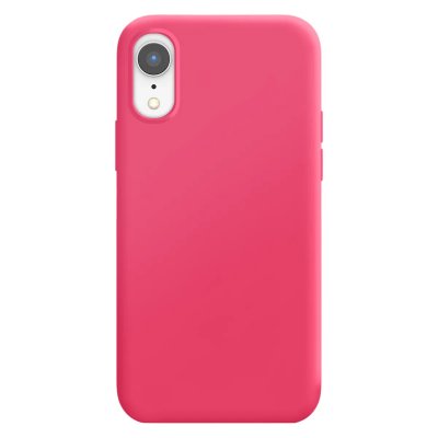 MOXIE Coque pour iPhone XR Edition Color Skin en TPU avec Int&eacute;rieur Doux Rose