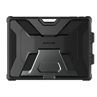 SUPCASE Coque pour Microsoft Surface Pro 4 5 6 7 Antichoc avec B&eacute;quille Noir