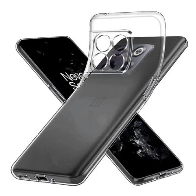 HTDMOBILES Coque Pour Oneplus 10t 5g - Housse Etui Silicone Gel Fine + Film Ecran - Transparent Tpu