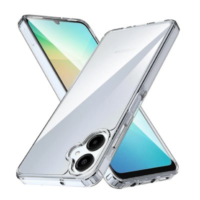 HTDMOBILES Coque Pour Samsung Galaxy A07 - Housse Etui Silicone Gel Fine + Verre Trempe - Transparent Tpu