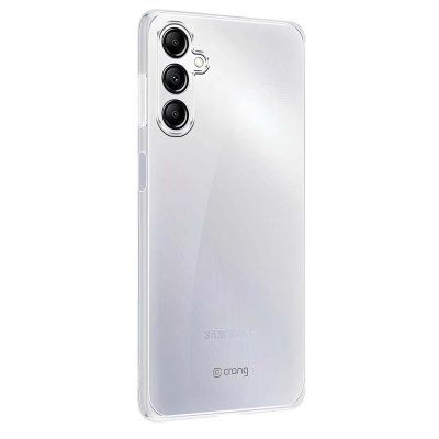 CRONG Coque pour Samsung Galaxy A14 5G Mod&egrave;le Crystal Slim Cover Ultra Flexible  Transparent
