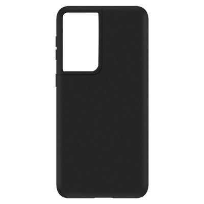 AVIZAR Coque pour Samsung Galaxy S21 Ultra Protection Silicone Gel Flexible Fine L&eacute;g&egrave;re Noir 