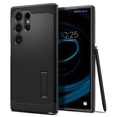 SPIGEN Coque pour Samsung Galaxy S24 Ultra  Tough Armor Noir