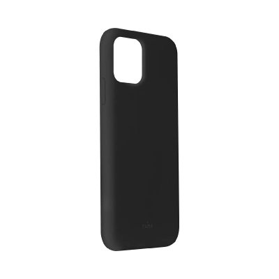 PURO Coque  iPhone 11 Pro Silicone noir Noir  