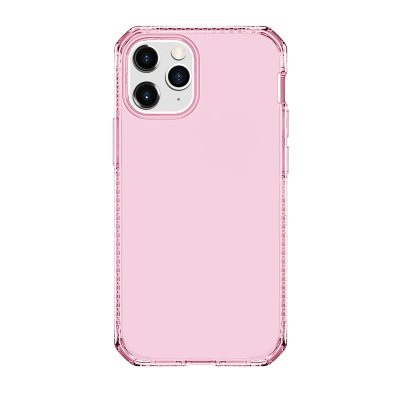 Coque Renforc&eacute;e iPhone 12 / 12 Pro Spectrum Clear Rose Itskins - Neuf