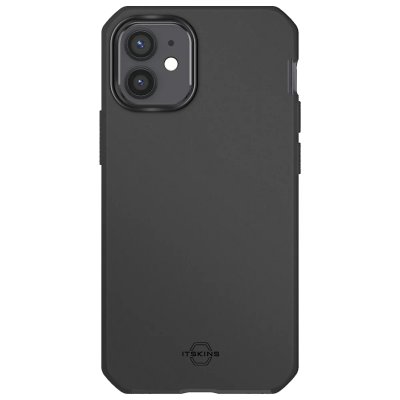 ITSKINS Coque Renforc&eacute;e iPhone 12 mini Feronia Bio Terra Noire  - Neuf