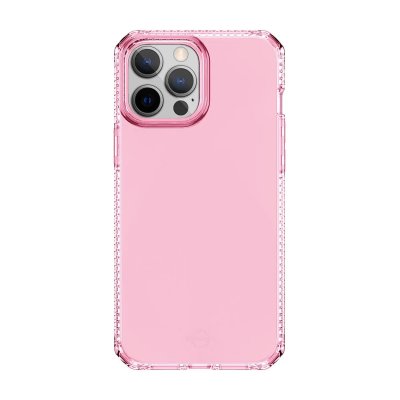 ITSKINS Coque Renforc&eacute;e iPhone 13 Pro Spectrum Clear Rose  - Neuf