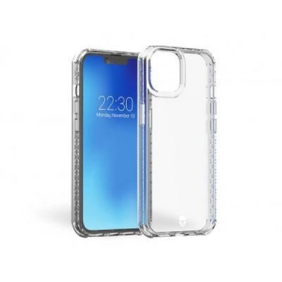 FORCE CASE Coque Renforc&eacute;e iPhone 14 AIR Garantie &agrave; vie Transparente 