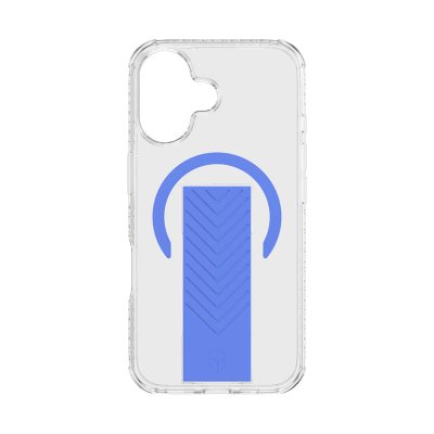 FORCE CASE Coque renforc&eacute;e MagSafe iPhone 16 AIR Grip 3m Bleue