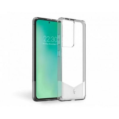 BIGBEN CONNECTED Coque Renforc&eacute;e pour Samsung Galaxy S21 Ultra 5G PURE Transparent