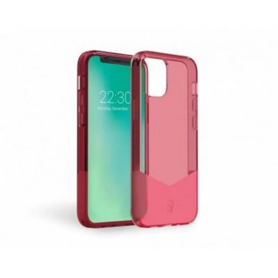 FORCE CASE Coque renforc&eacute;e pure rouge garantie &agrave; vie pour Apple Iphone 12 Lini