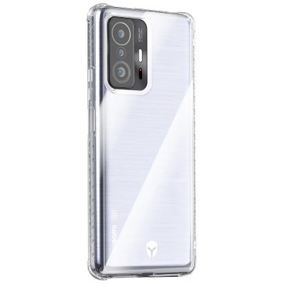 FORCE CASE Coque renforc&eacute;e xiaomi 11t / 11t pro air garantie &agrave; vie transparente 