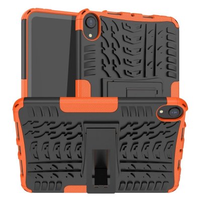 HTDMOBILES Coque rigide anti choc pour iPad Mini 6 2021 (8,3 pouces) - ORANGE -