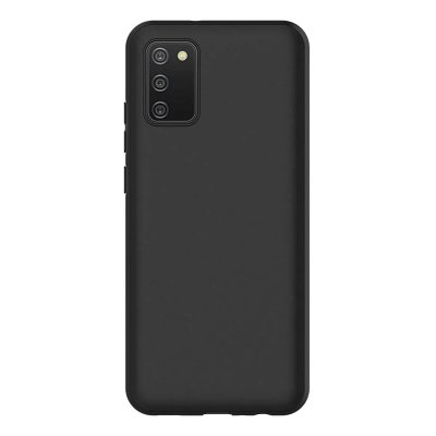BIG BEN Coque Samsung G A03s Silicone SoftTouch Noire Bigben - Neuf