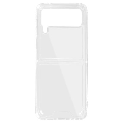 AVIZAR Coque Samsung Galaxy Z Flip 4 en 2 parties Silicone Souple Slim Transparente