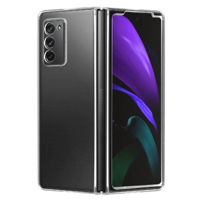AVIZAR Coque Samsung Galaxy Z Fold 2 Protection Rigide Fine L&eacute;g&egrave;re Crystal Transparent