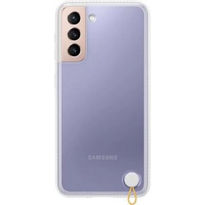 SAMSUNG Coque   S21 Clear Protective blanc 