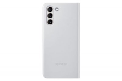 SAMSUNG Coque   S21 Clear View gris 