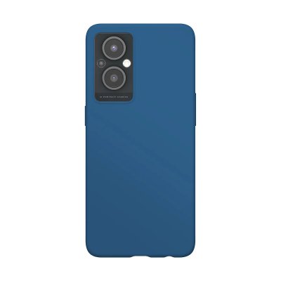 OPPO Coque Silicone BigBen Connected pour  Reno 8 Lite Bleu
