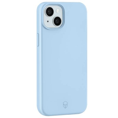 FORCE CASE Coque silicone bleu  MagSafe pour iPhone 15 Plus
