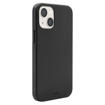 PURO Coque Silicone Icon Noire pour iPhone 13 mini  - Neuf