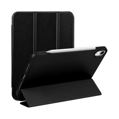 EVETANE Coque silicone liquide pour Ipad Air 11 Pouces (m2) Noir - &reg; 