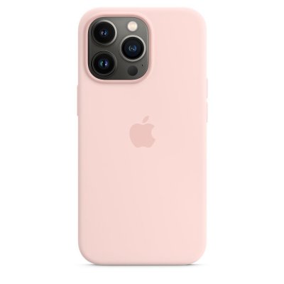 APPLE Coque Silicone MagSafe Rose Craie  iPhone 13 Pro