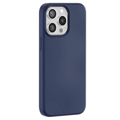 FORCE CASE Coque silicone navy  MagSafe pour iPhone 15 Pro Max