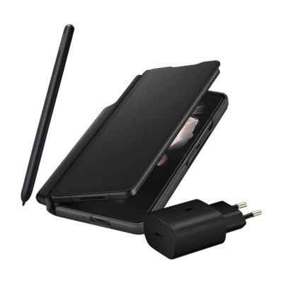 SAMSUNG Coque silicone pour  Galaxy Z Fold3 5G noir