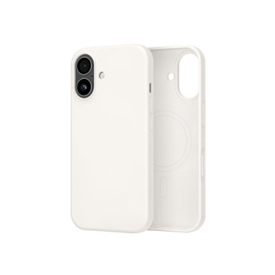 WEFIX Coque Silicone  MagSafe Blanc pour iPhone 17