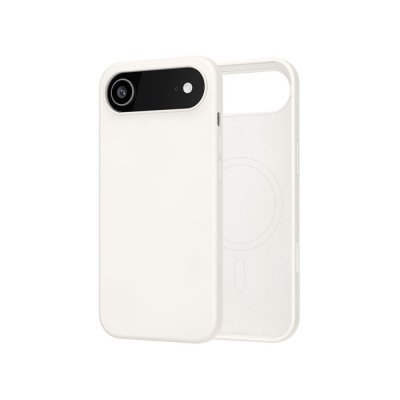 WEFIX Coque Silicone  MagSafe Blanc pour iPhone 17 Air