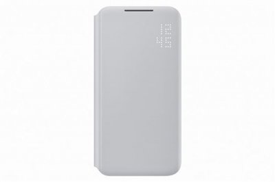 SAMSUNG Coque smartphone EF-NS901PJ Folio  G S22 LED View Cover Gris