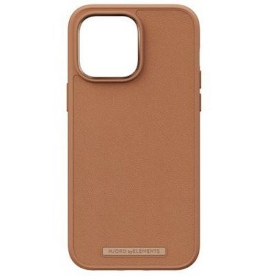 TELCO ACCESSORIES - NJORD ACCS Coque smartphone v&eacute;ritable cuir NJORD iPhone 14 Pro Max