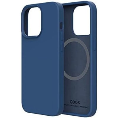 QDOS COQUE TOUCH PURE SNAP Iphone 13 bleu marine 