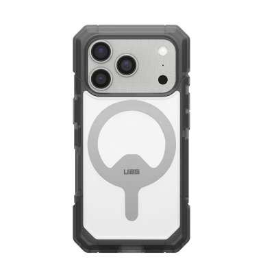 UAG Coque Trooper MagSafe pour iPhone 17 Pro Ultra R&eacute;sistante avec Cache-Port  Transparent