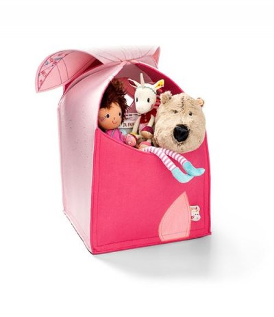 LILLIPUTIENS Corbeille de rangement  Louise Rose