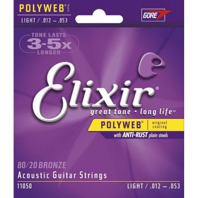 ELIXIR Cordes Guitare Acoustique  11050 - 12/53 1105012/53