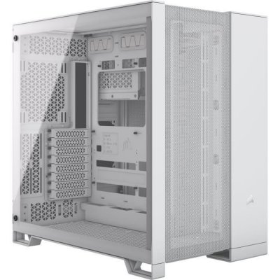 CORSAIR  6500D AIRFLOW Moyenne Tour ATX Verre Tremp&eacute; USB-C Blanc