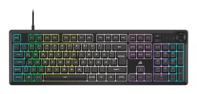 Corsair K55 CORE RGB clavier Jouer USB AZERTY Fran&ccedil;ais Noir - Neuf