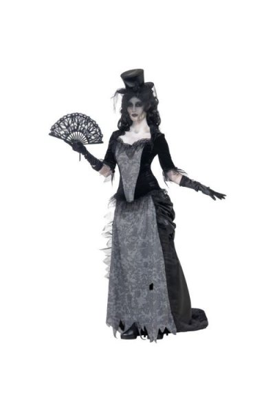 SMIFFYS Costume Fantome Veuve Noire - Noir - L