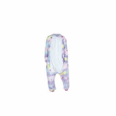 PARTYPRO Costume Kigurumi Licorne avec &eacute;toiles enfant 4/6ANS