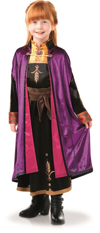DISNEY REINE DES NEIGES Costume luxe Disney La Reine des neiges Anna Taille S
