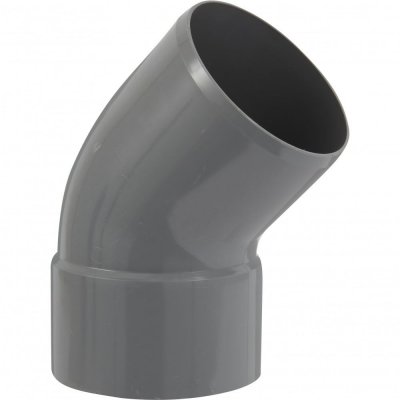 GIRPI Coude 45&deg; en pvc &agrave; coller, femelle / m&acirc;le, D100