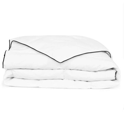 VIDAXL Couette en duvet d'hiver 140 x 200 cm  Blanc