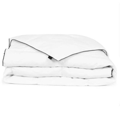 VIDAXL Couette en duvet d'hiver 150 x 200 cm  Blanc