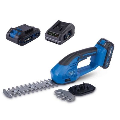 SCHEPPACH Coupe-bordure/taille-haies sans fil C-HTGS200-X - Set S - 2 en 1 - Batterie 20V IXES 2Ah + chargeur