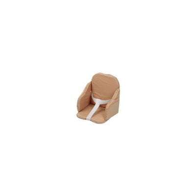 TINEO Coussin de chaise b&eacute;b&eacute; &agrave; sangles cassonade