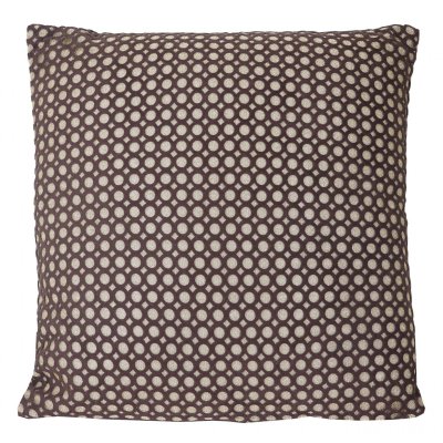 Coussin de d&eacute;coration, or, coussin avec bourrage, marron, effet brillant, 40x40cm