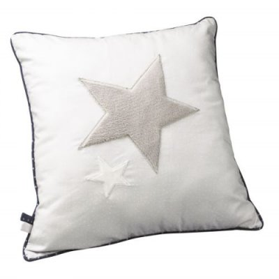 Coussin d&eacute;coratif etoile merlin - sauthon